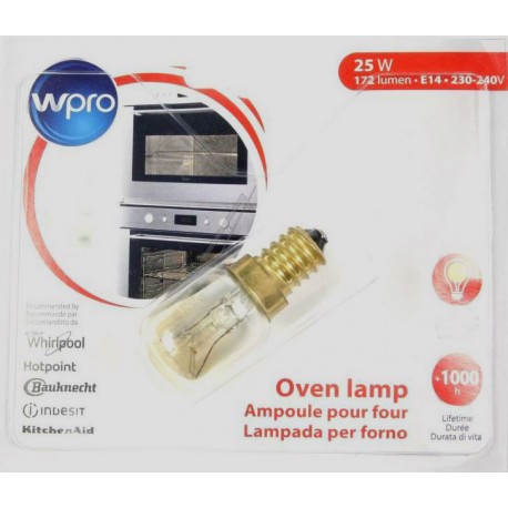 Bombilla horno E14 25W