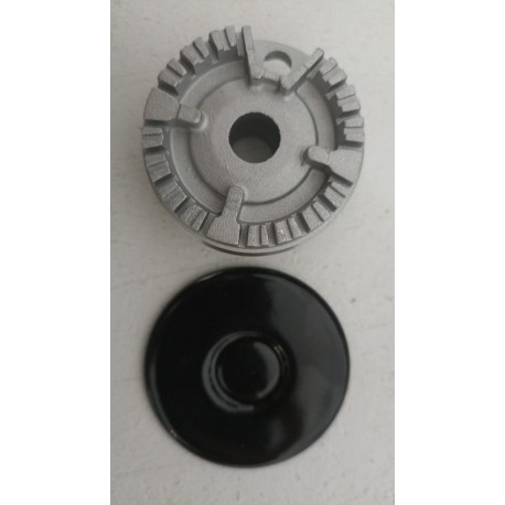 Quemador 45mm + tapa multimarca