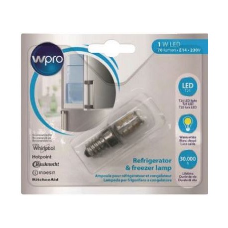 Bombilla frigorífico LED, E14-25W